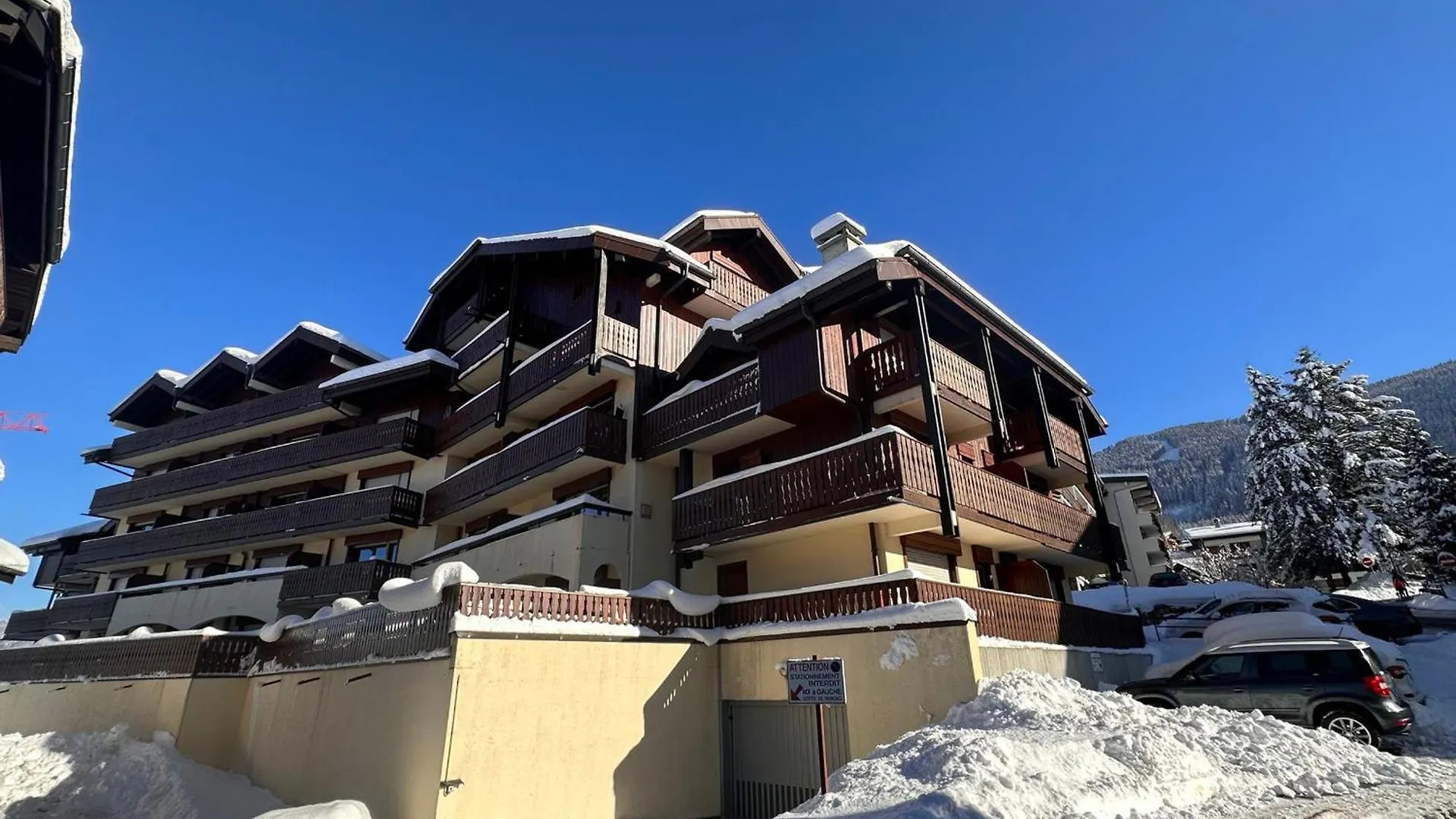 Studio 4 Pers Avec Balcon, Proche Pistes Et Commerces, Centre Village - Fr-1-572-165 Araches-la-Frasse