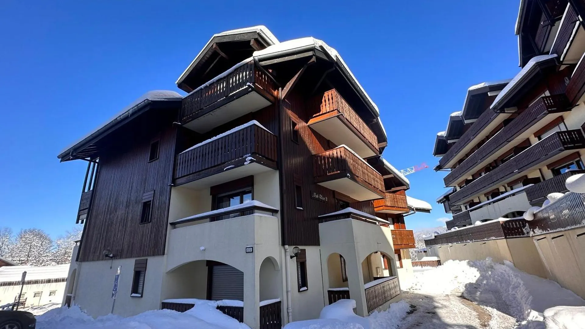 Apartment Studio 4 Pers Avec Balcon, Proche Pistes Et Commerces, Centre Village - Fr-1-572-165 Araches-la-Frasse France